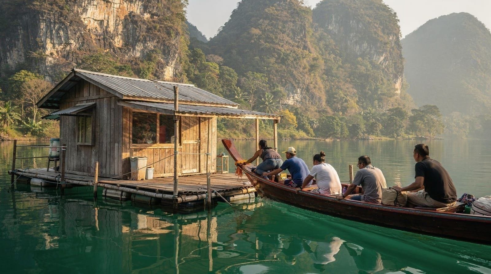 Khao Sok day trip from Phuket: national park and Cheow Lan Lake — Plan a Khao Sok day trip from Phuket — Cheow Lan Lake, limestone karsts, wildlif