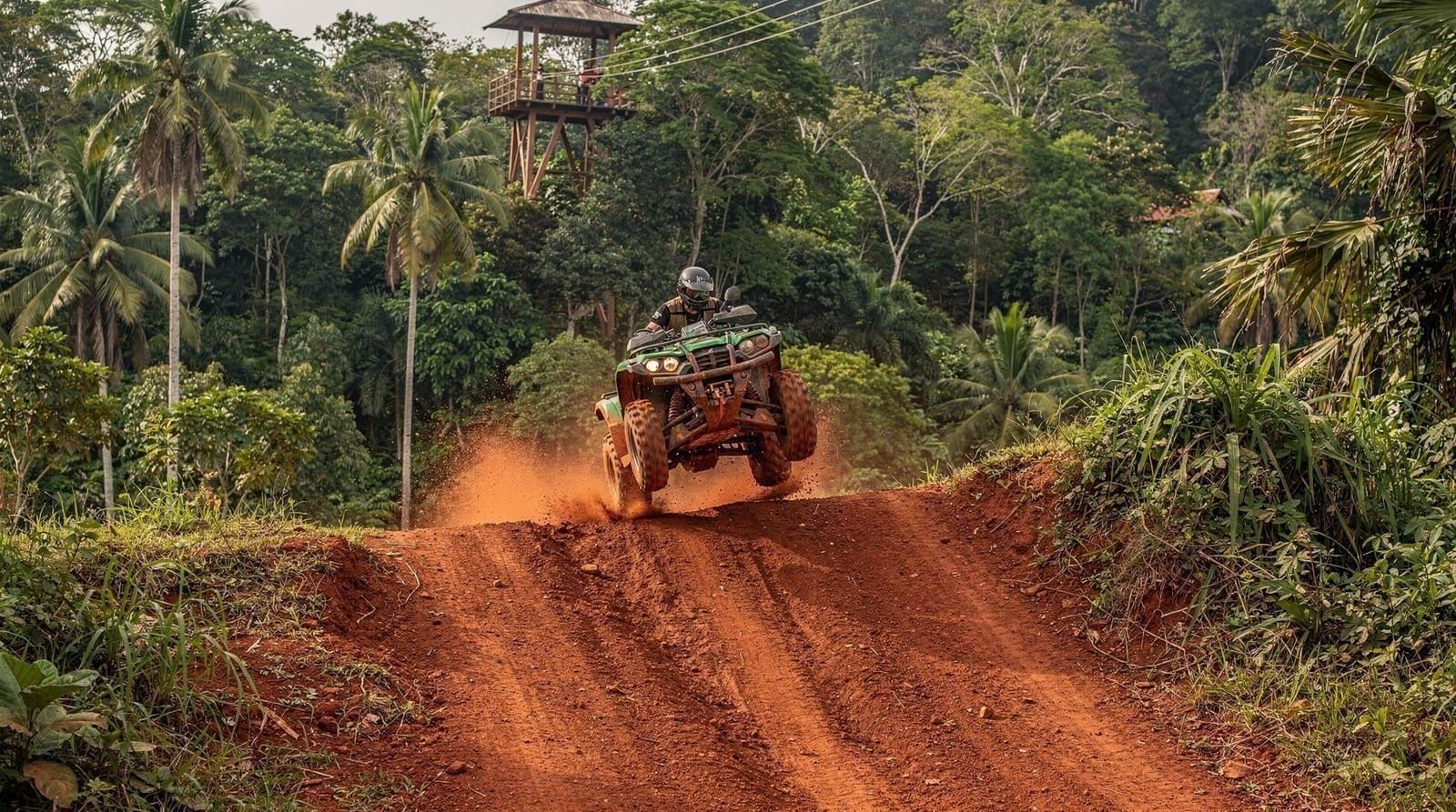 Phuket ATV quad bike ziplines Patong