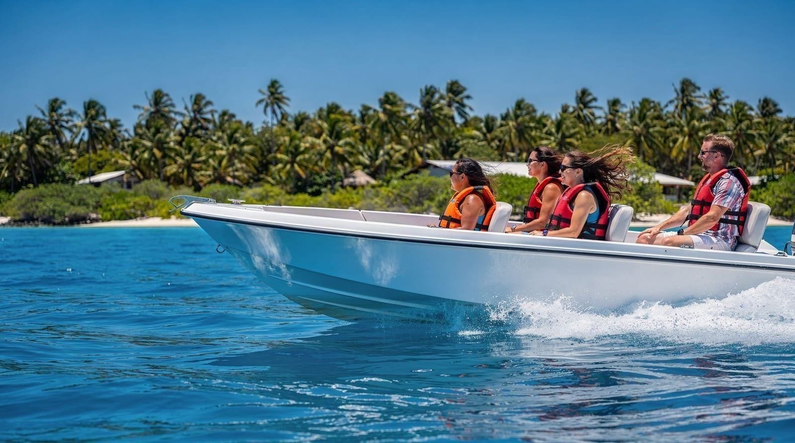 Coral Island half day speedboat