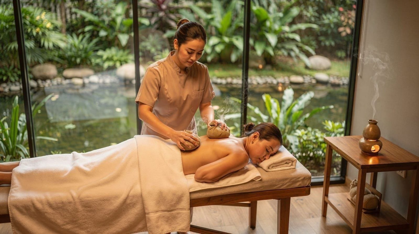 Phuket 4 hour private spa treatment massages
