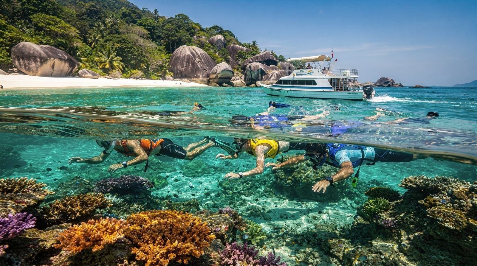 Khao Lak Similan Islands snorkeling meals