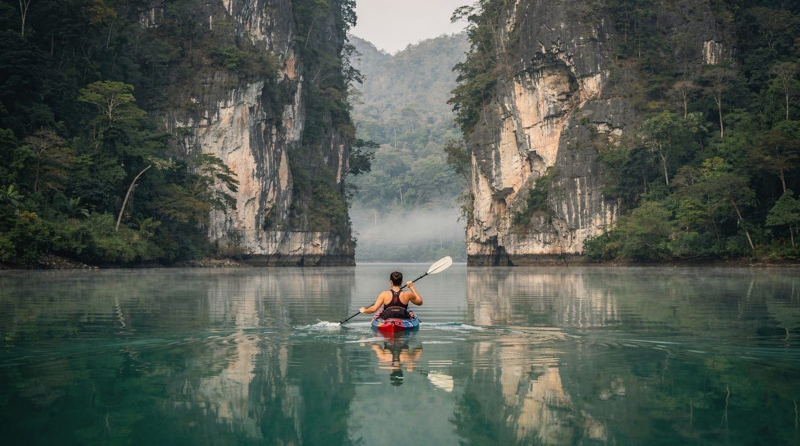 Krabi Khao Sok Cheow Lan Lake kayak