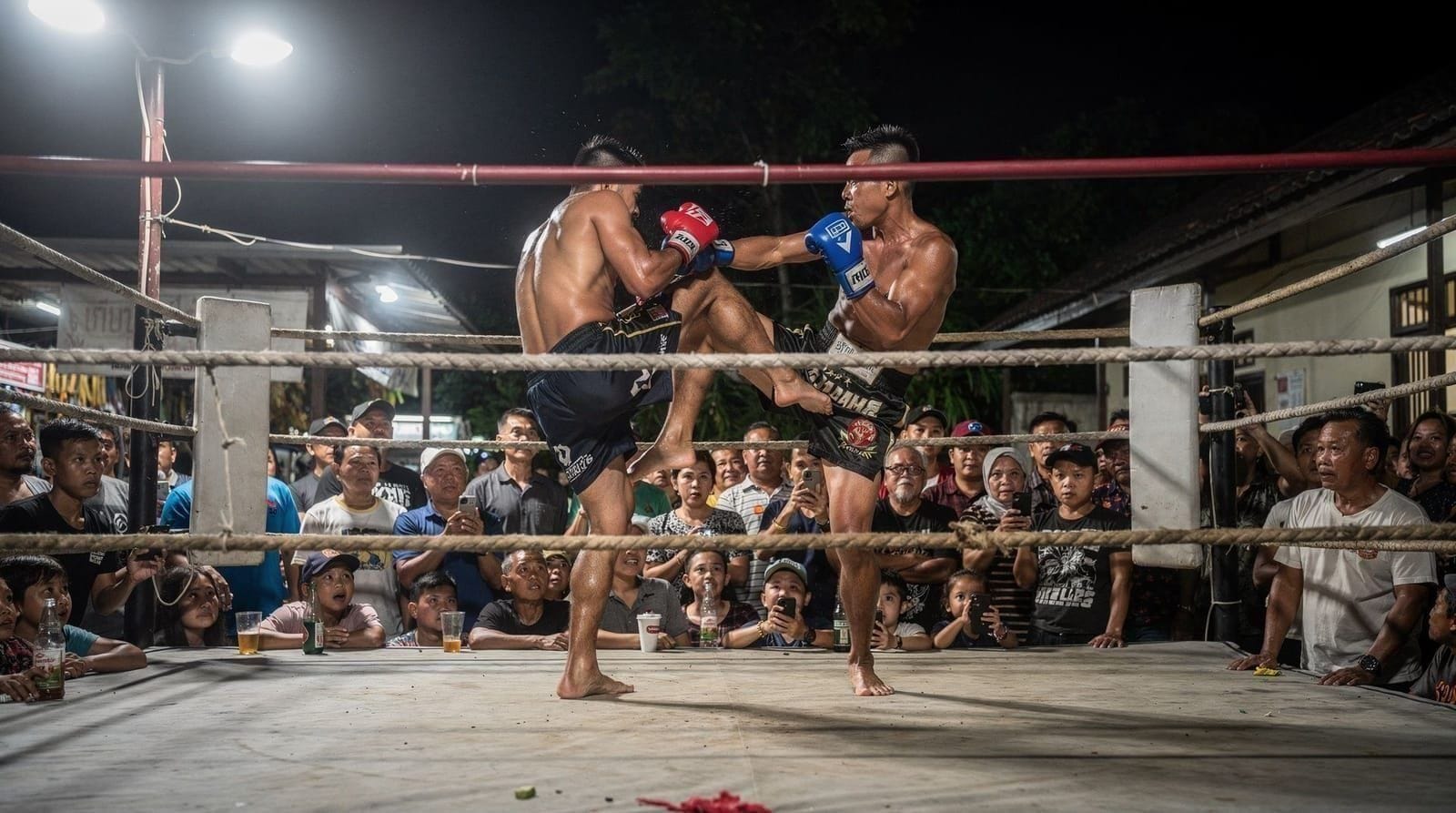 Rawai Boxing Camp Muay Thai fight