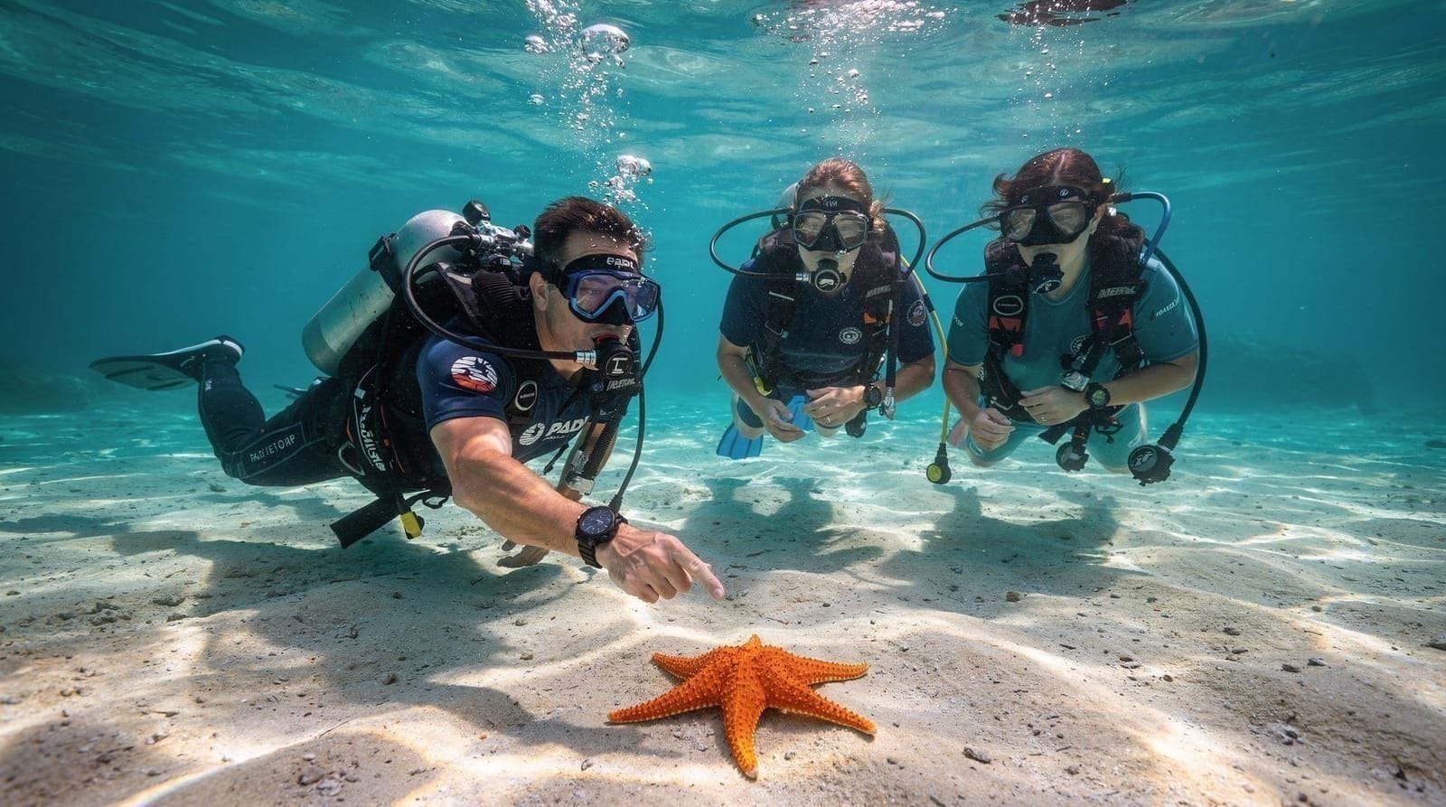 PADI open water 3 day certification