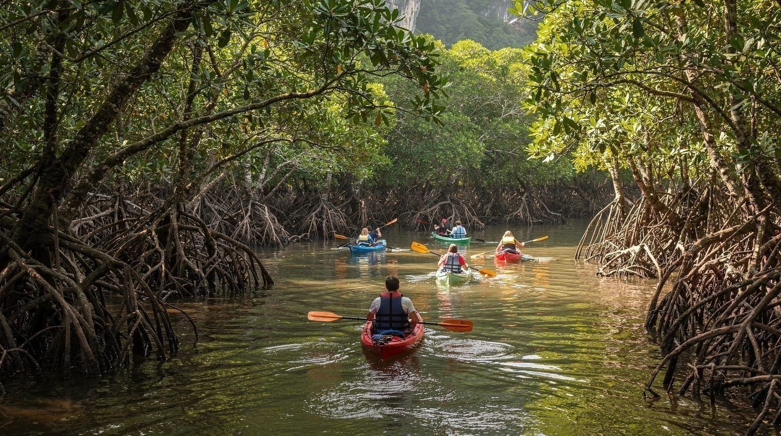Phang Nga Bay full day kayaking
