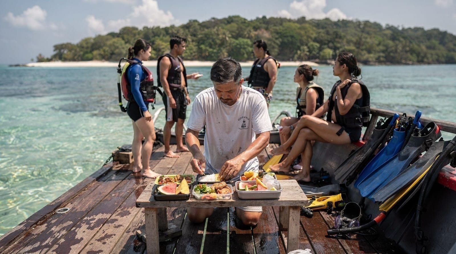Phi Phi & Bamboo Island snorkeling tour