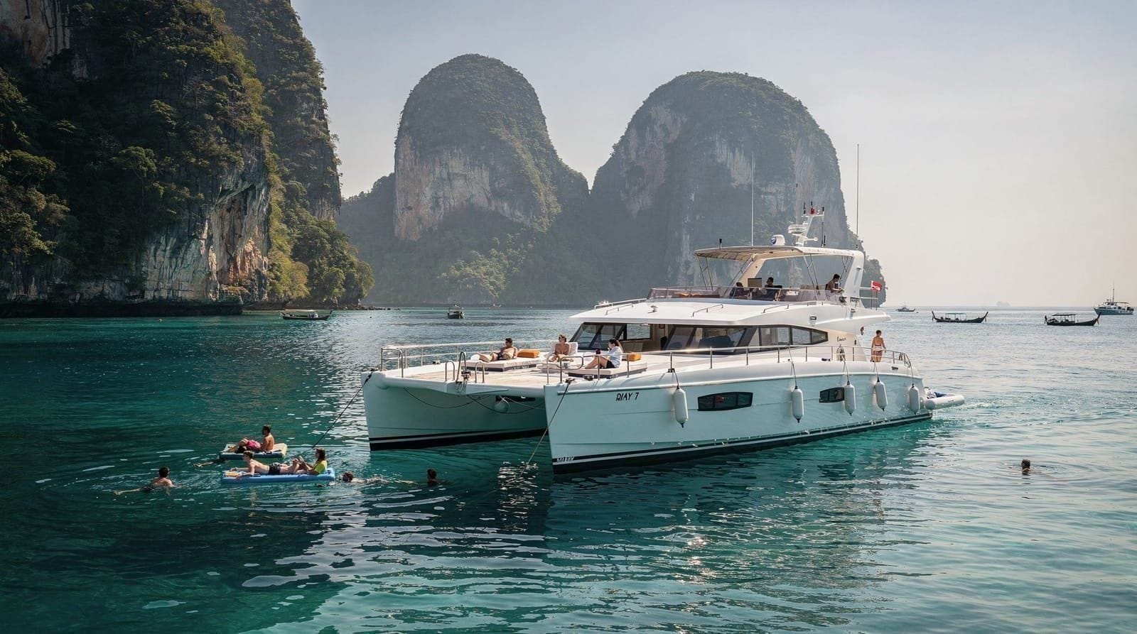 Phi Phi full day luxury catamaran