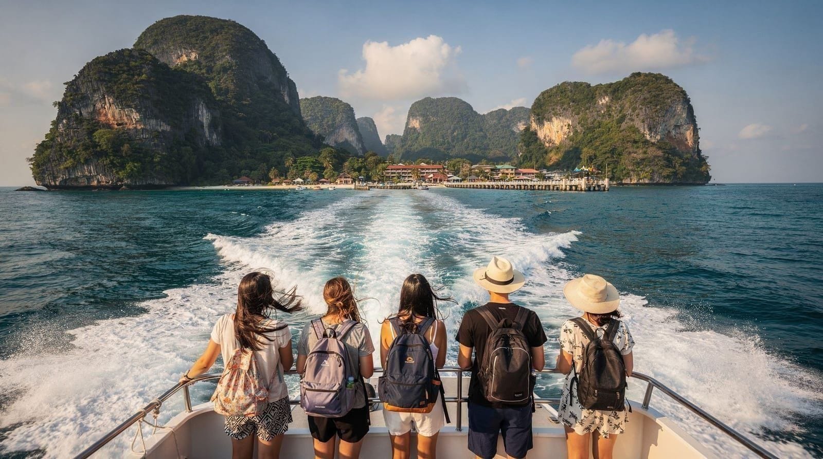 Phi Phi speedboat transfer to Phuket