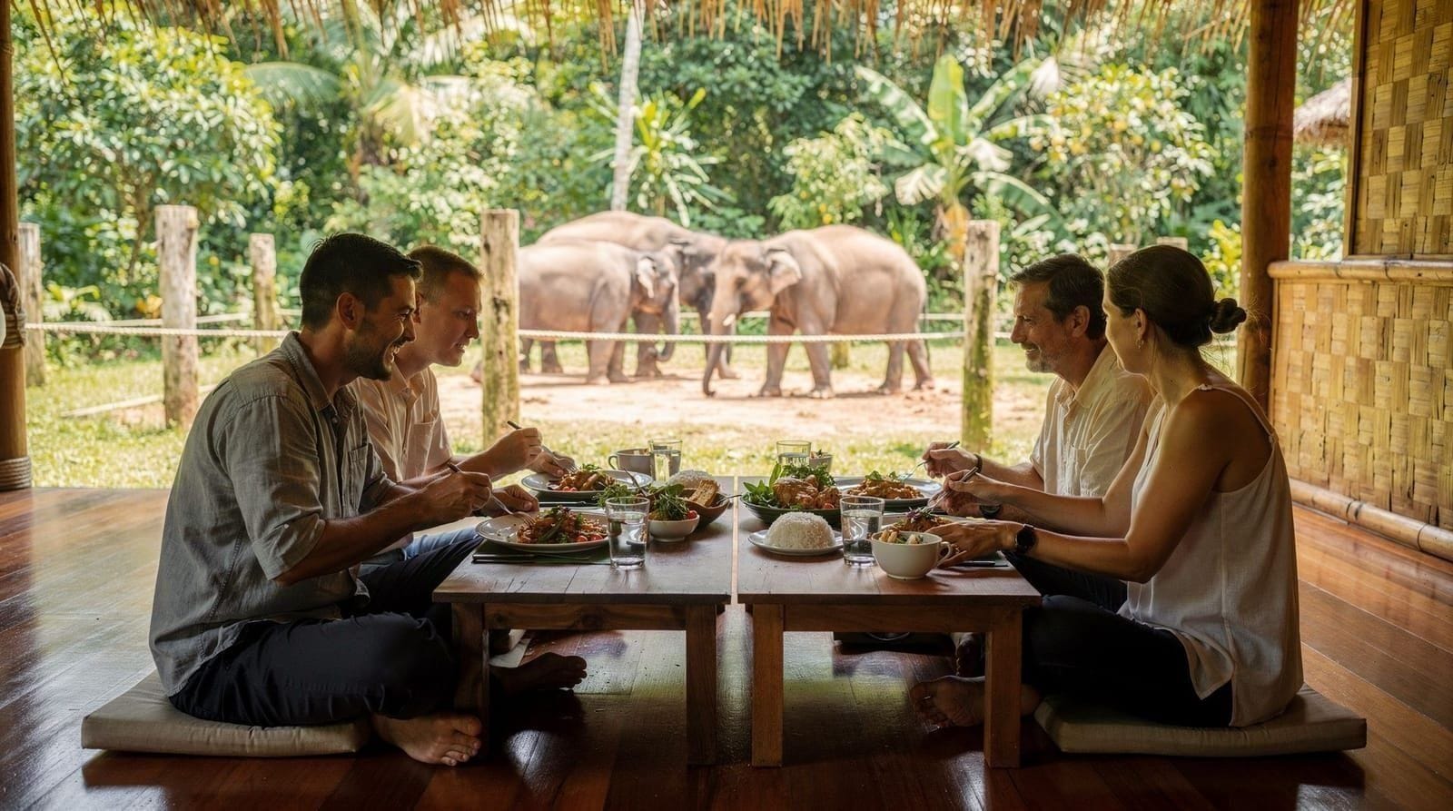 Phuket Elephant Sanctuary half day meal