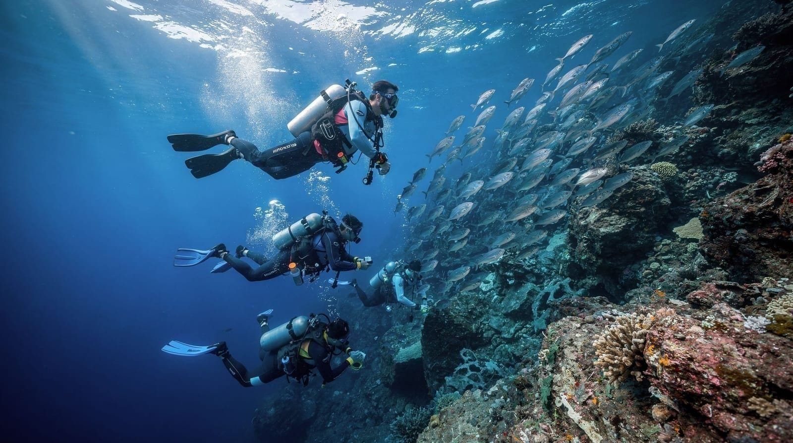 Scuba diving Racha Yai Noi 3 dives