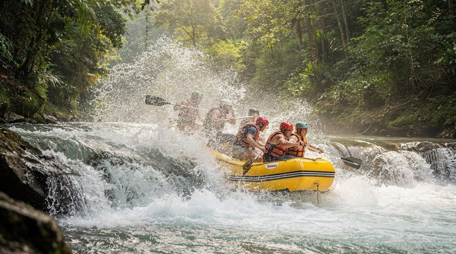 Phuket white water rafting Phang Nga