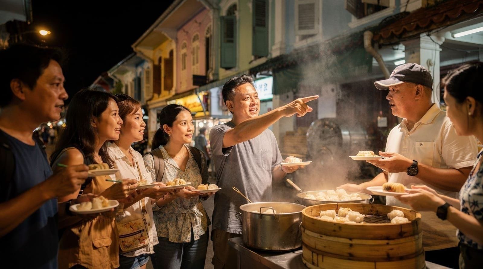 Phuket Old Town street food walking tour review